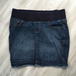 Maternity Denim Skirt Size Medium
